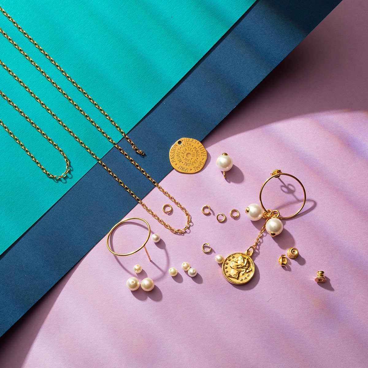 Talisman pendant, sterling silver