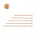 Cap pin - nail type, silver Cap pin - nail type, AG 925 silver