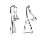 Clip-on clip, silver Clip-on clip, AG 925 silver