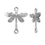 Link pendant - dragonfly, silver Link pendant - dragonfly, AG 925 silver