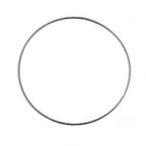 Soldered circle, silver Soldered circle, AG 925 silver