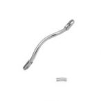 Twisted tube - connecting, silver Twisted tube - connecting, AG 925 silver